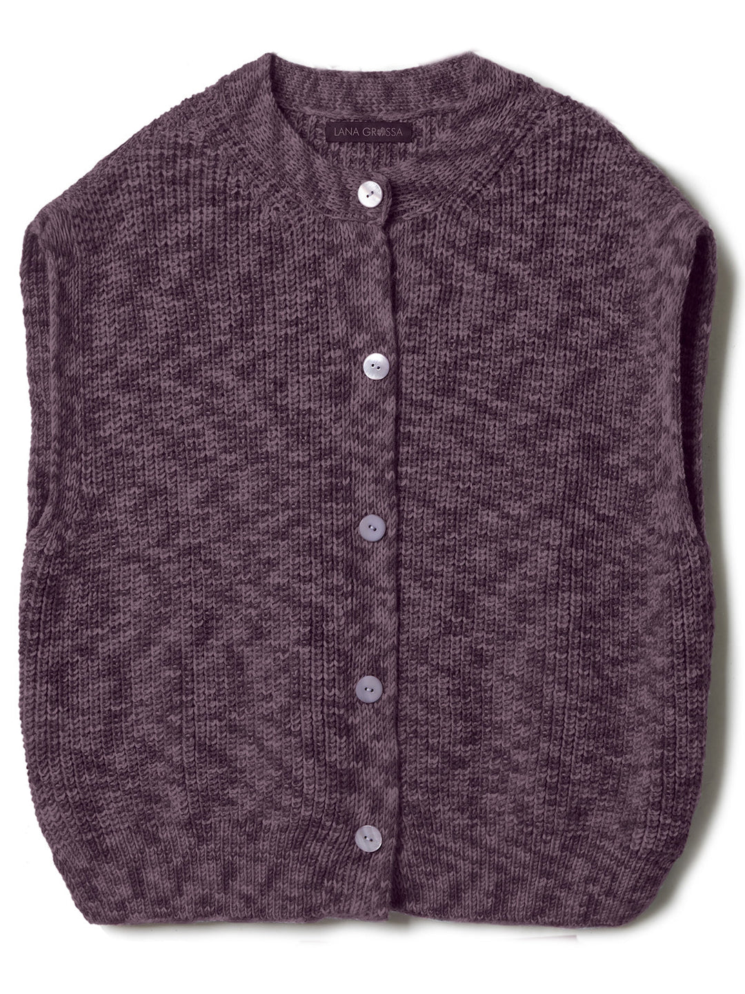 Strickpaket Cool Wool Vintage Gilet im Halbpatent