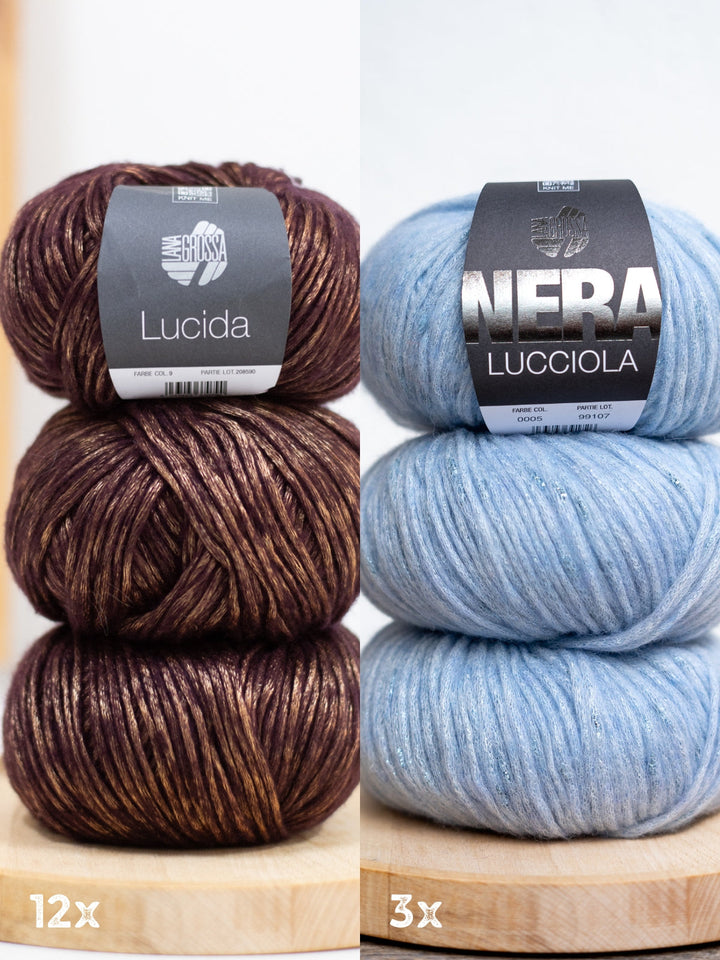 Garnpaket Lucida & Lucciola