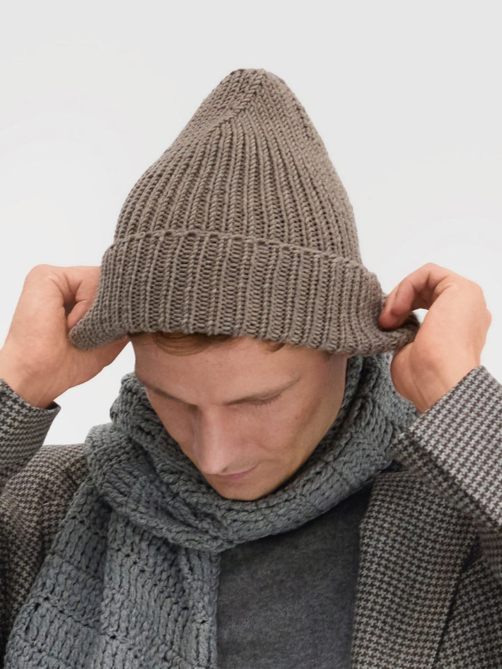 Strickpaket Cool Wool Superbig Mütze