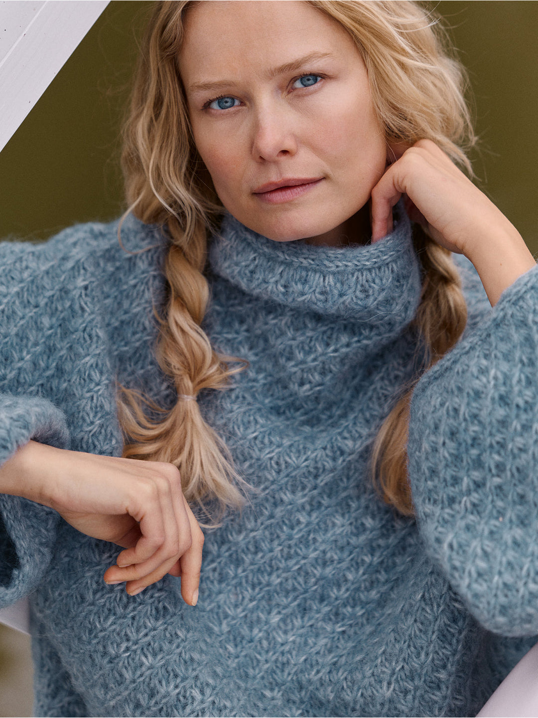 Strickpaket Alpaca Air II Pullover mit Sternmuster