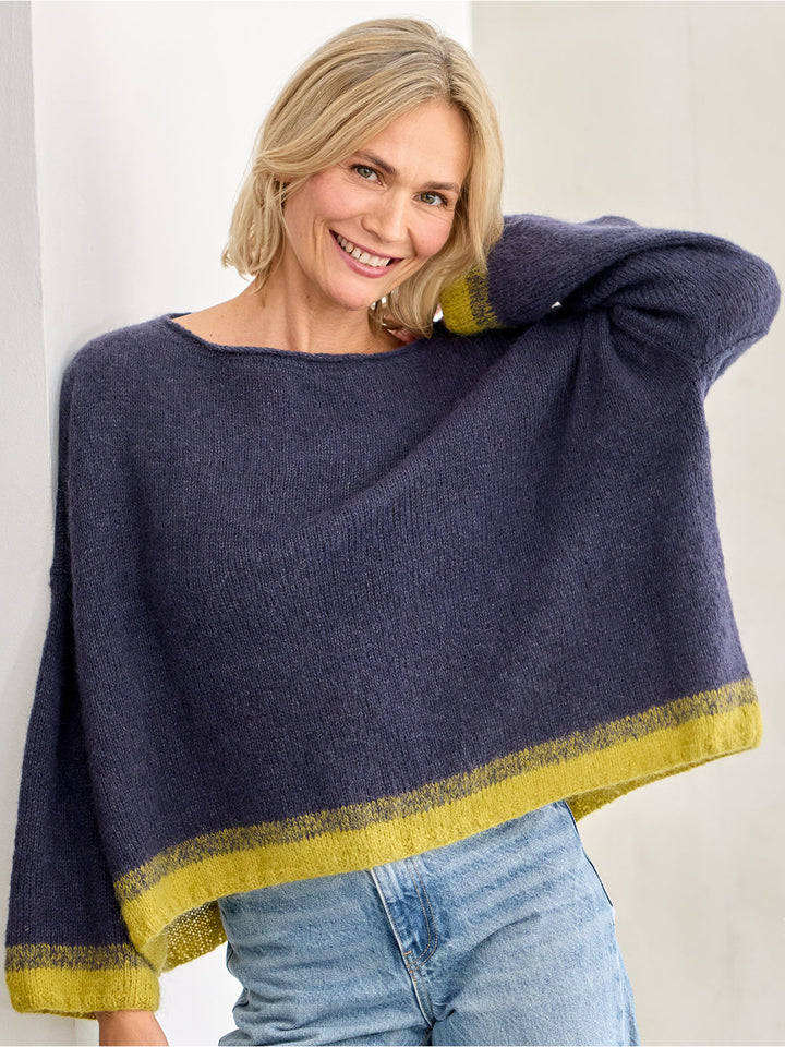 Strickpaket Setasuri Colorblock-Pullover