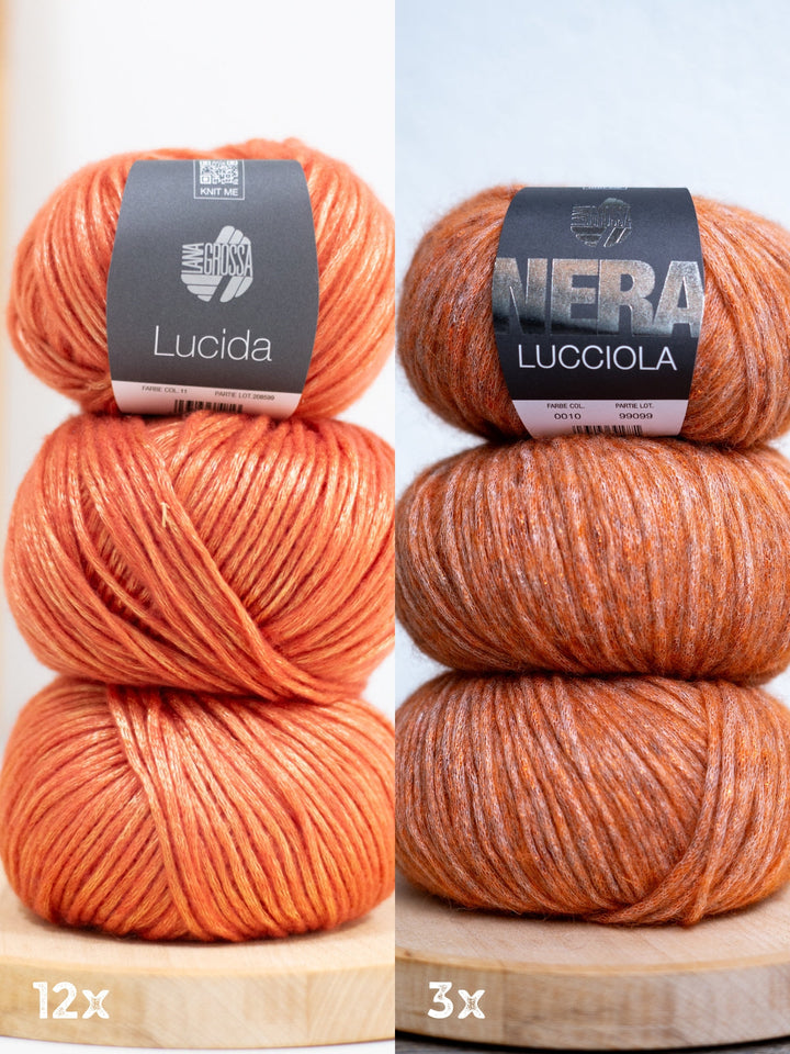Garnpaket Lucida & Lucciola