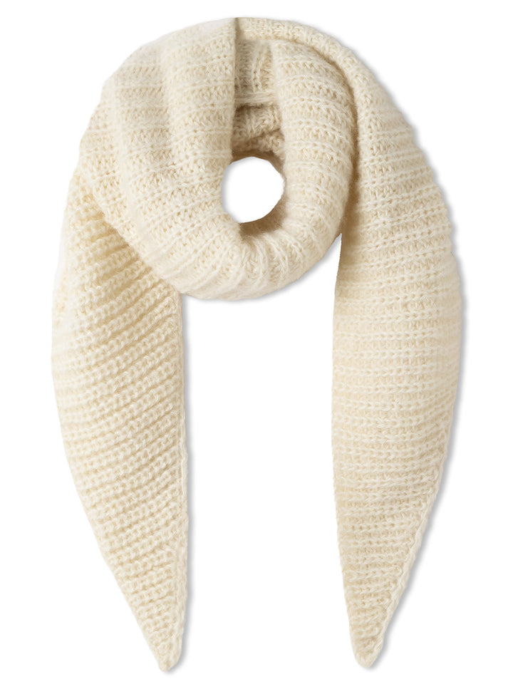 Strickpaket Mohair Di Gio Dreieckstuch in halbem Patent