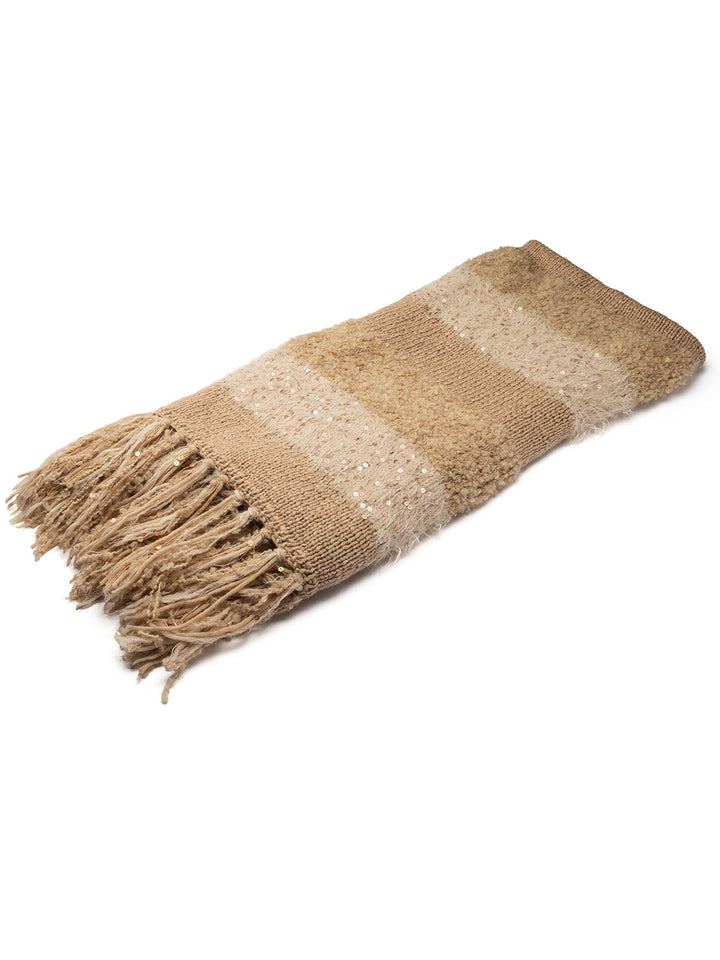 Strickpaket Winter Softness Basta Cosmo Orsetto gestreifte Decke
