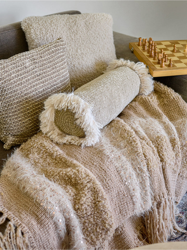 Strickpaket Winter Softness Basta Cosmo Orsetto gestreifte Decke