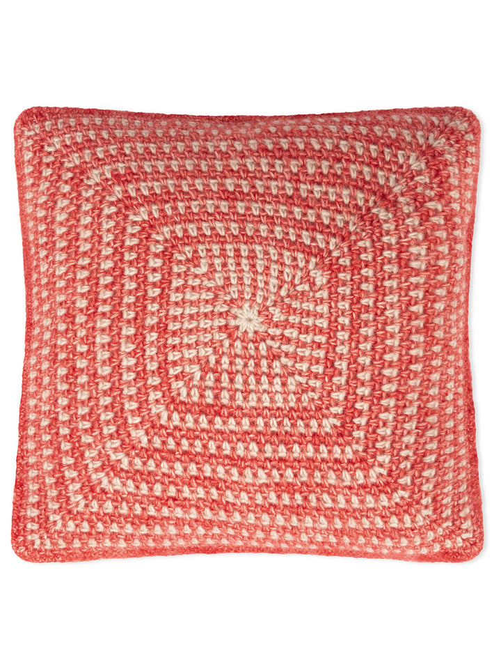 Häkelpaket Natural Alpaca Pelo zwei Kissenhüllen