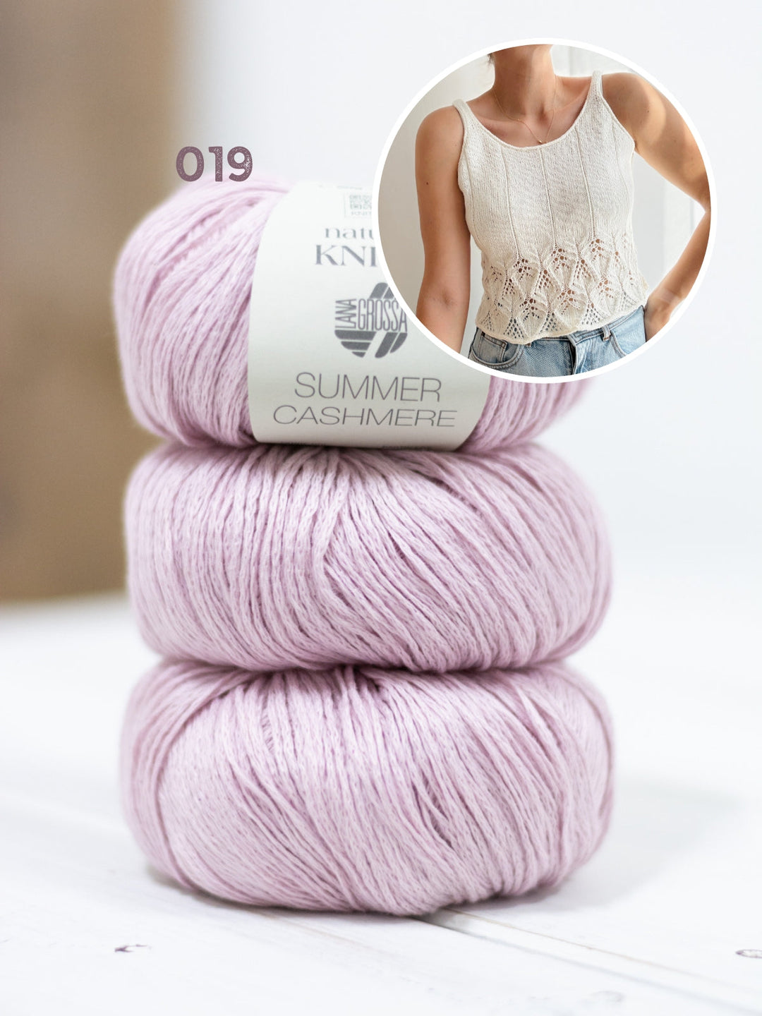 Strickpaket Electrine Top - Kolibri by Johanna