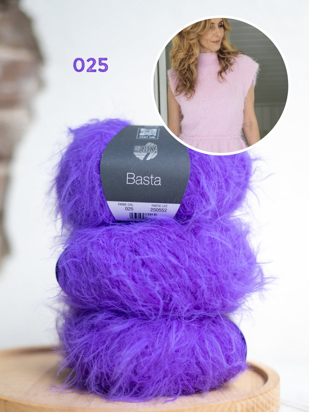 Strickpaket Fuzzy Peplum Top - Tove Lindtein