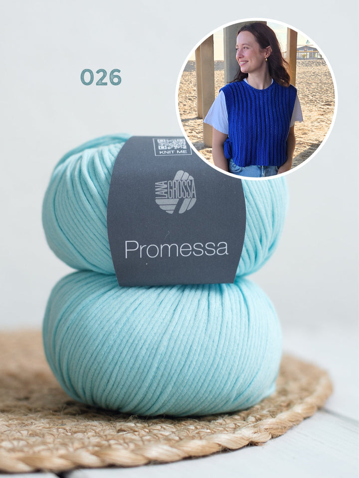 Häkelpaket Macaron Pullunder - Studio Hook &amp; Yarn