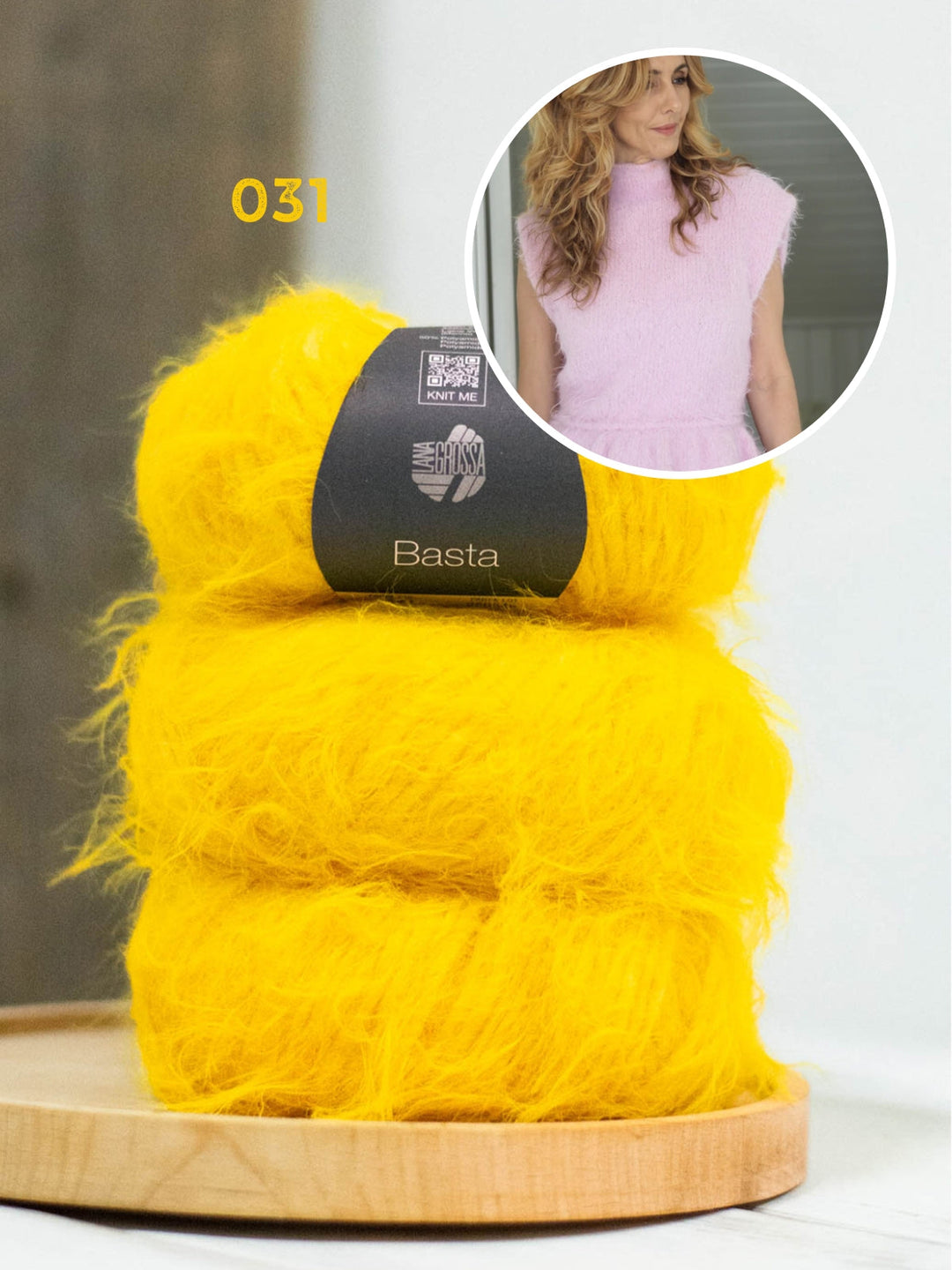 Strickpaket Fuzzy Peplum Top - Tove Lindtein