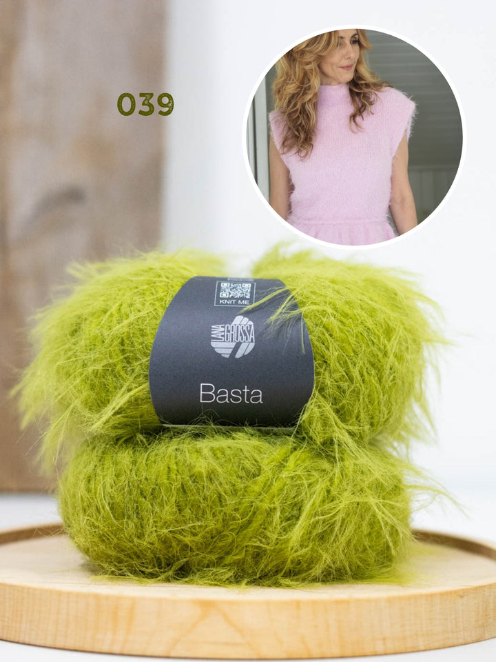 Strickpaket Fuzzy Peplum Top - Tove Lindtein