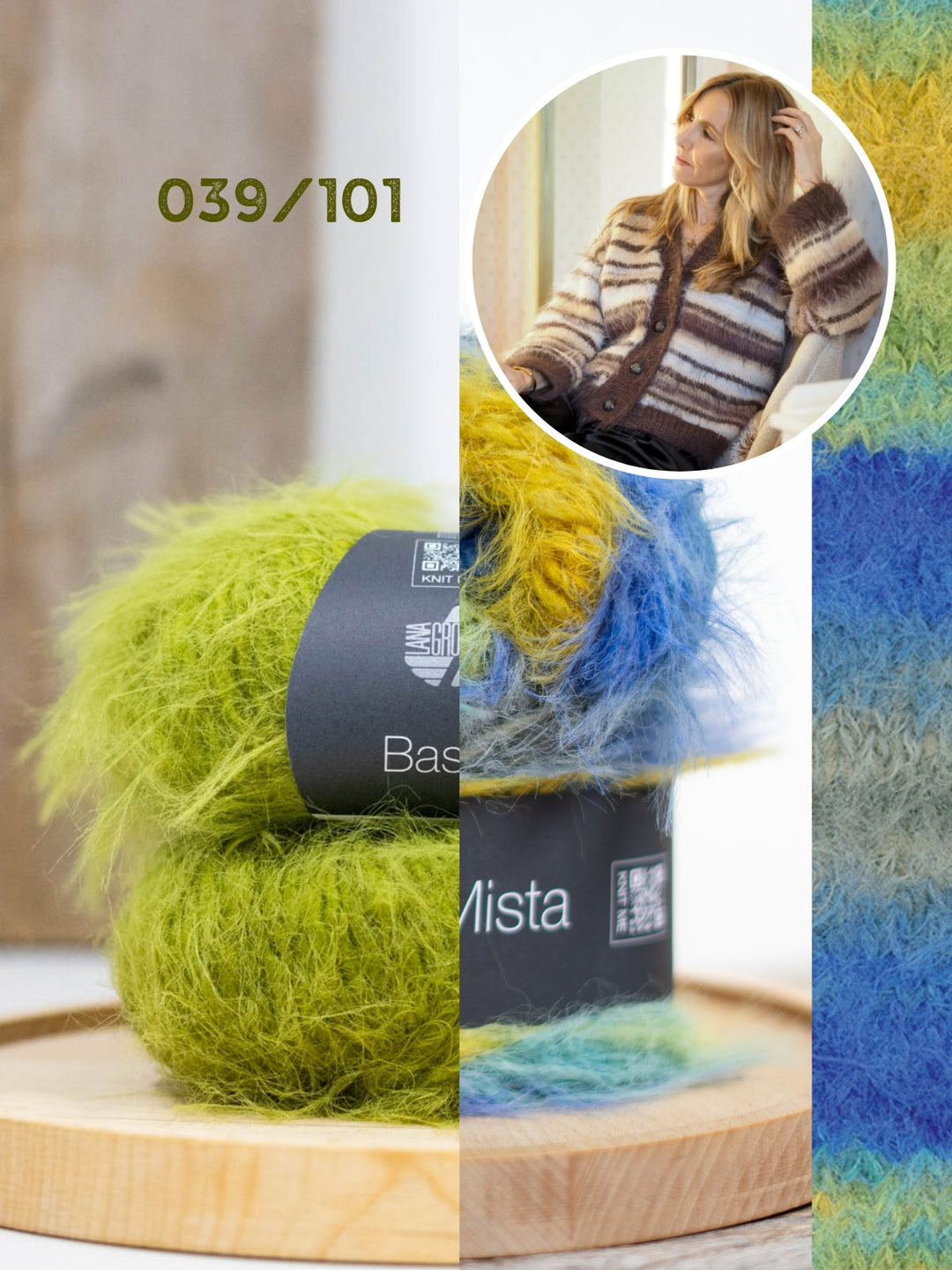 Strickpaket Fuzzy Cardigan - Tove Lindtein