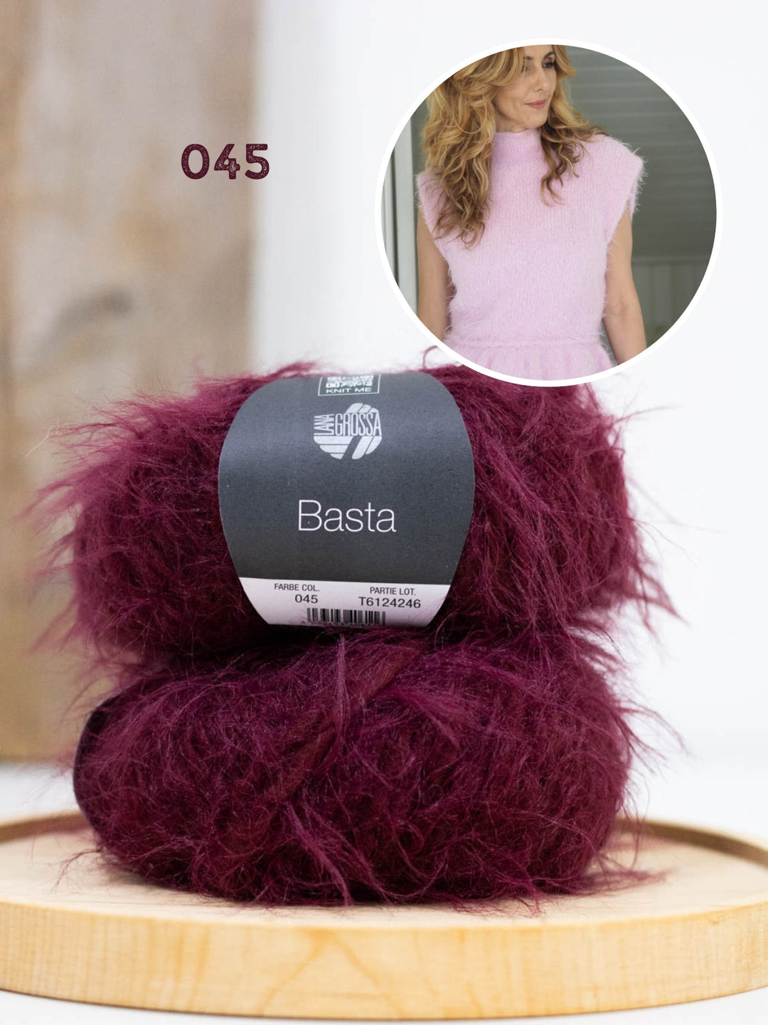Strickpaket Fuzzy Peplum Top - Tove Lindtein