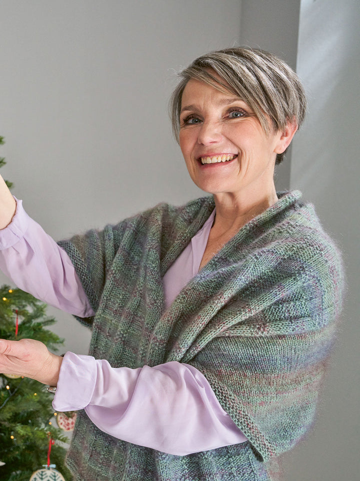 Strickpaket Advents Weste - Tanja Steinbach