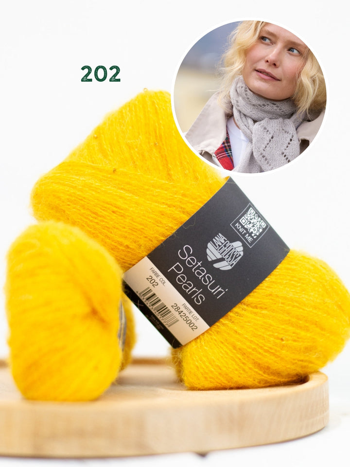 Strickpaket Setasuri Pearls Halstuch