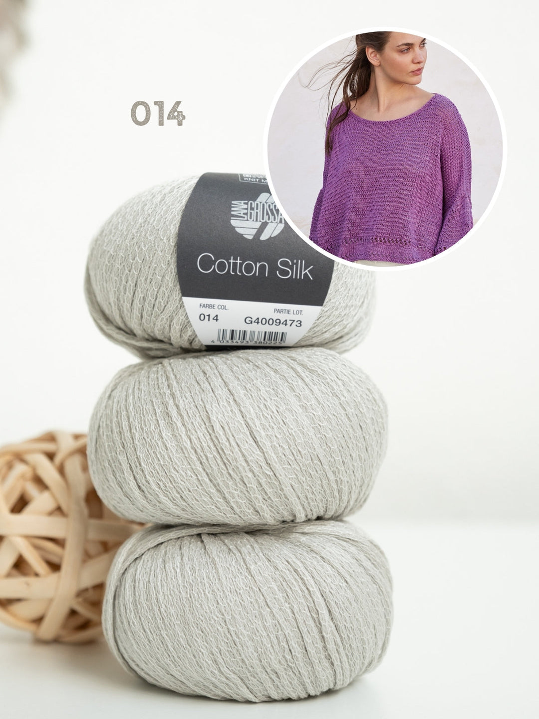 Strickpaket Cotton Silk Shirt