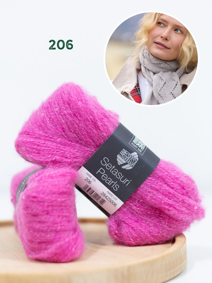 Strickpaket Setasuri Pearls Halstuch