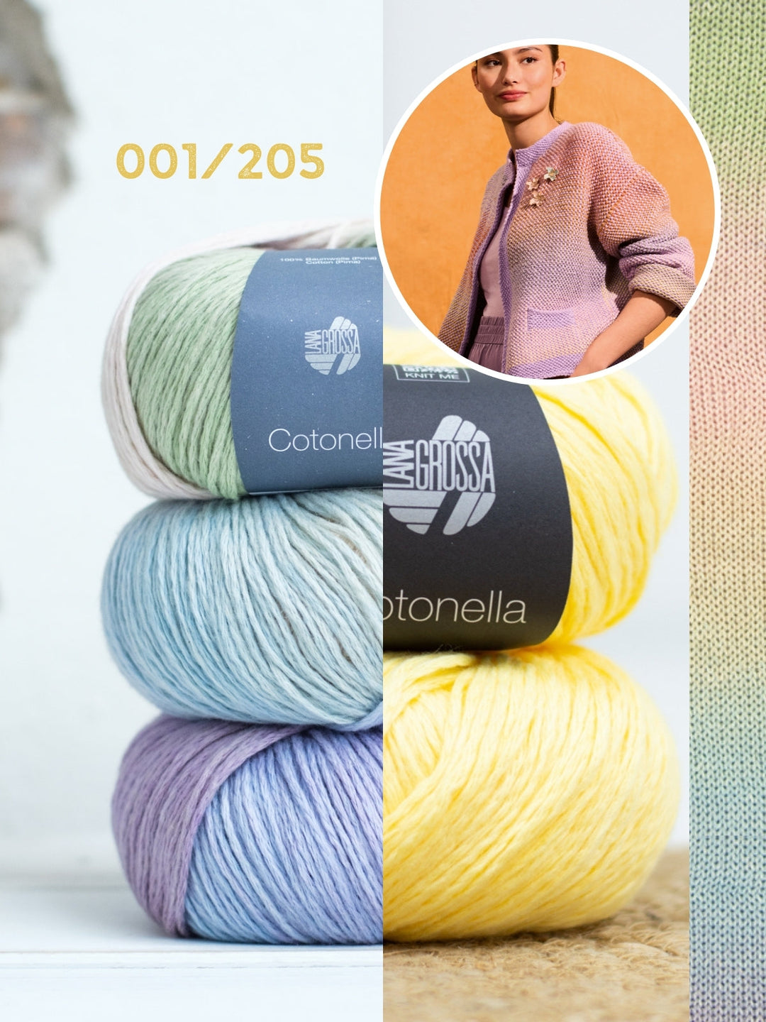 Strickpaket Cotonella Jacke
