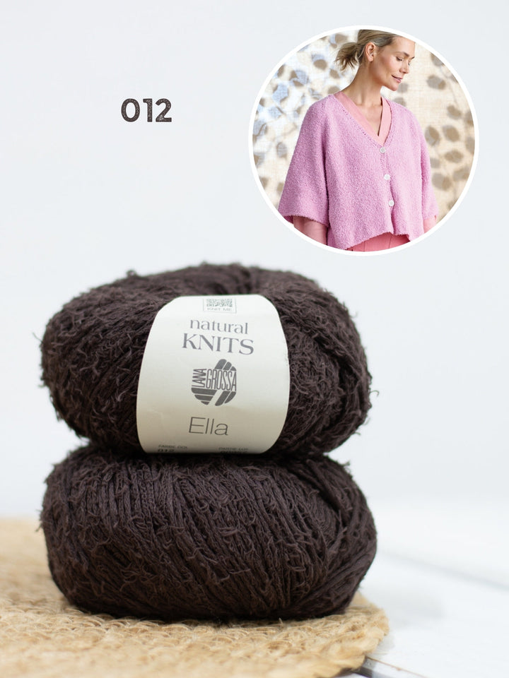 Strickpaket Ella Jacke mit kurzen Ärmeln
