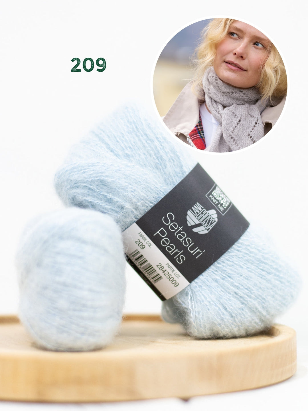 Strickpaket Setasuri Pearls Halstuch