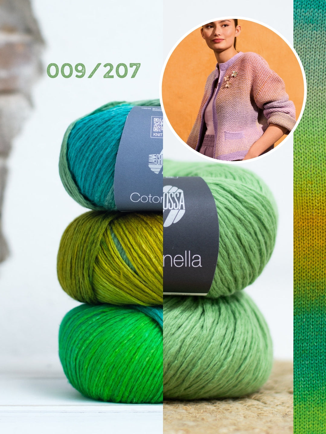 Strickpaket Cotonella Jacke