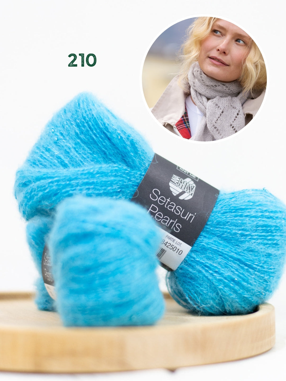 Strickpaket Setasuri Pearls Halstuch