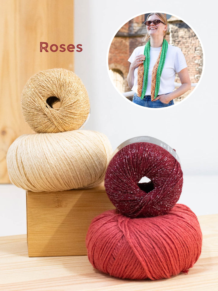 Strickpaket Brilliant Summer Schals