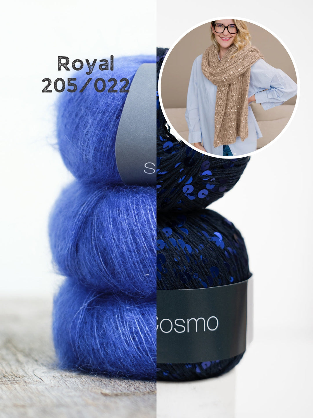 Strickpaket Emi Scarf - Sinchens Knitwear