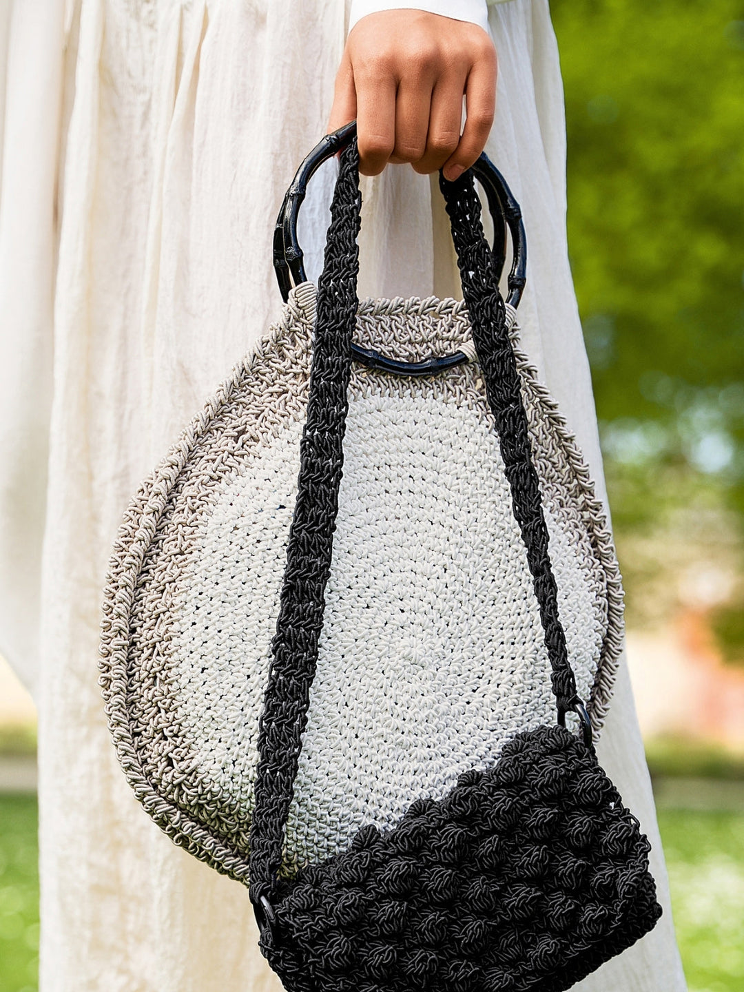 Häkelpaket The Core Tasche mit Noppenmuster