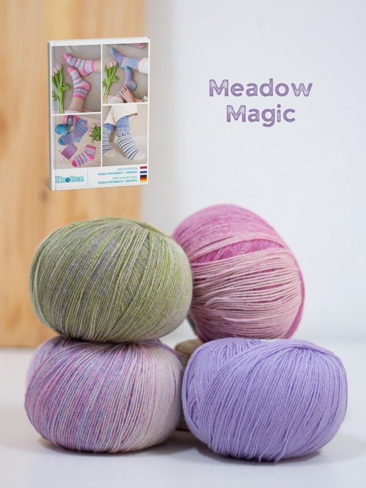 Strickpaket Frühlingssocken Woolycell - Tanja Steinbach
