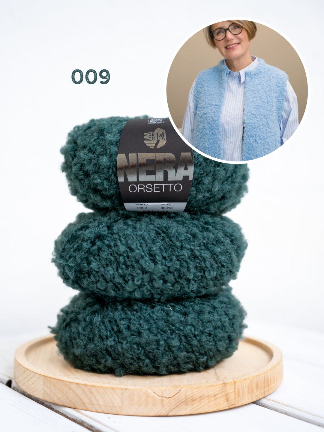 Strickpaket Mae Weste - Orsetto - Tanja Steinbach