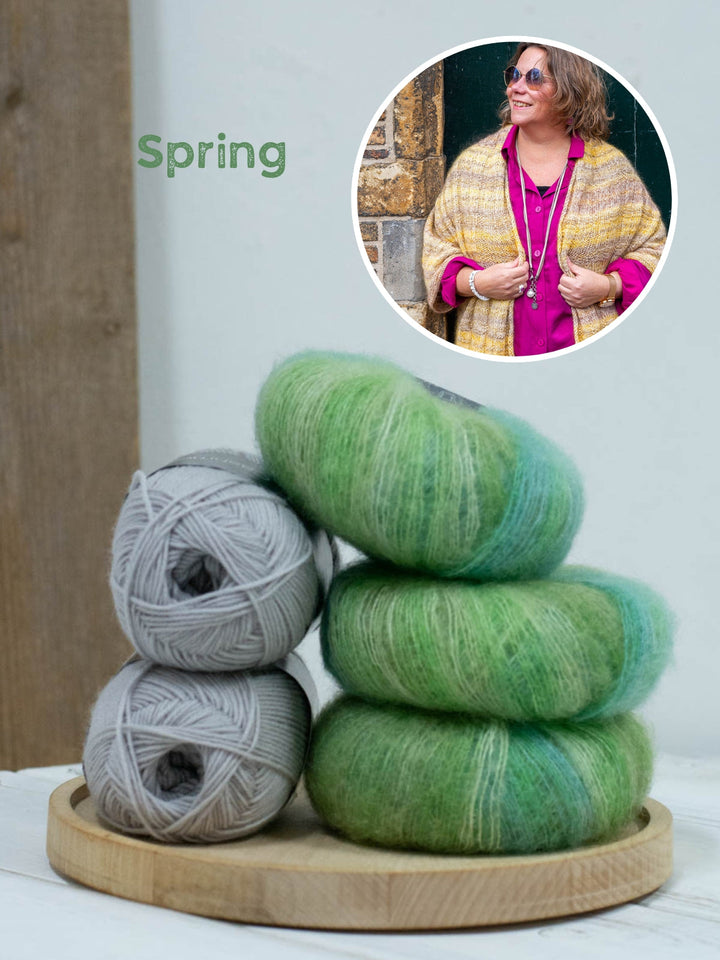 Strickpaket Advents Weste - Tanja Steinbach