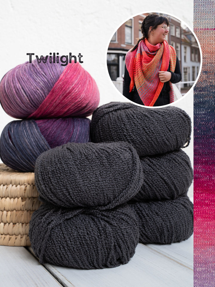 Strickpaket Sweetheart Tuch