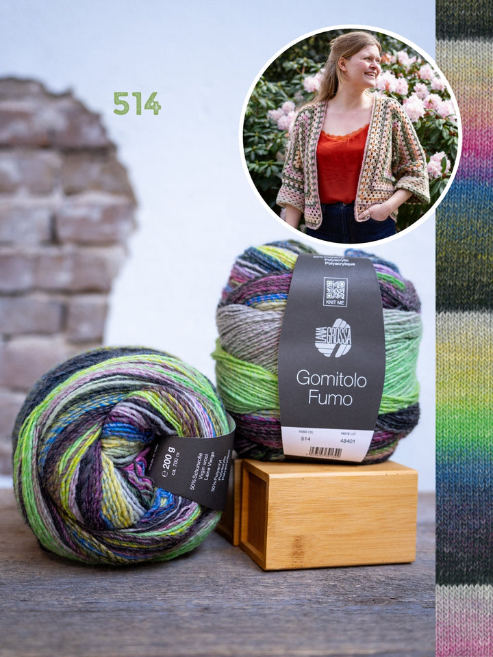 Häkelpaket Hexagon Jacke – CAL 2026