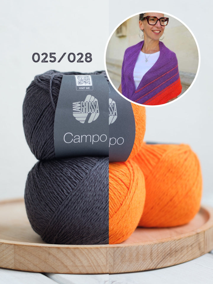 Strickpaket Tuch Nelu - Joél Joél