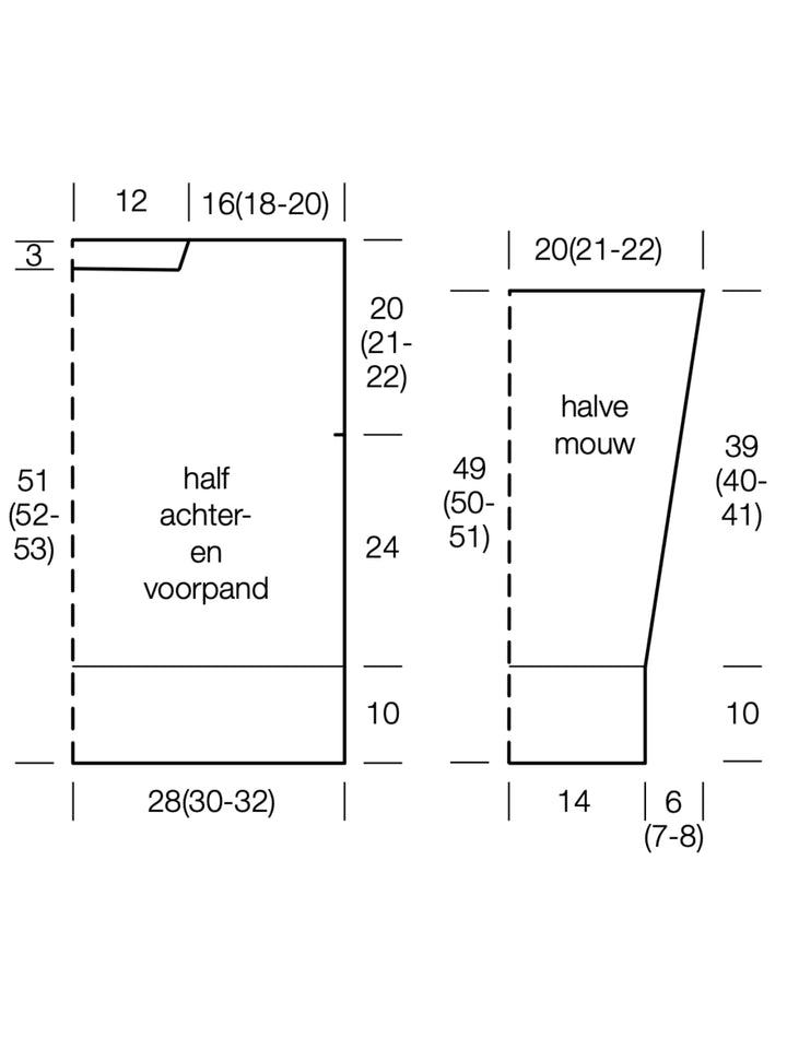 Häkelpaket Lucida Pullover