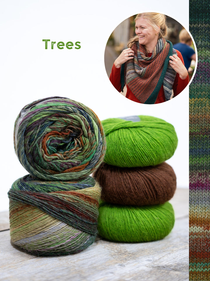 Strickpaket Lizas Tuch Polka Dots - Colorissimo