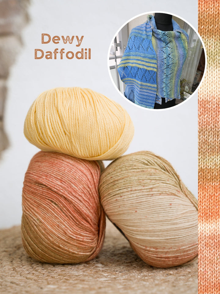 Strickpaket Lizas Tuch Nordic Vibes - Gomitolo Mambo Cotolana
