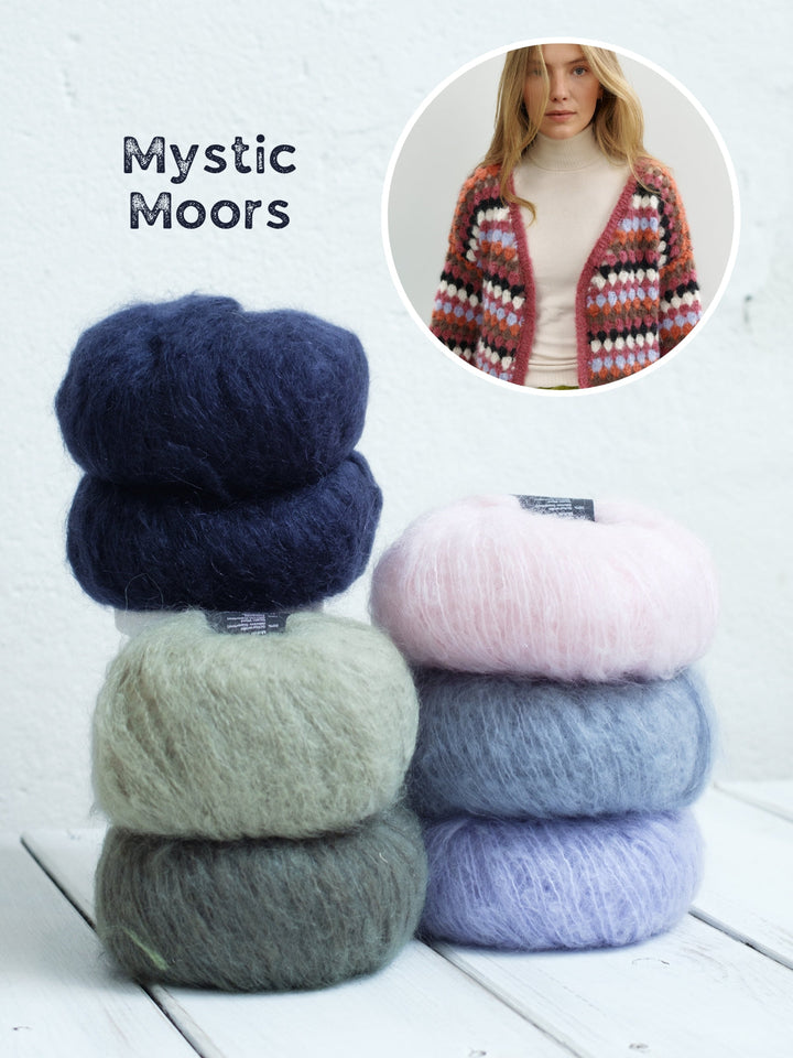 Häkelpaket Mohair Moda Granny Jacke