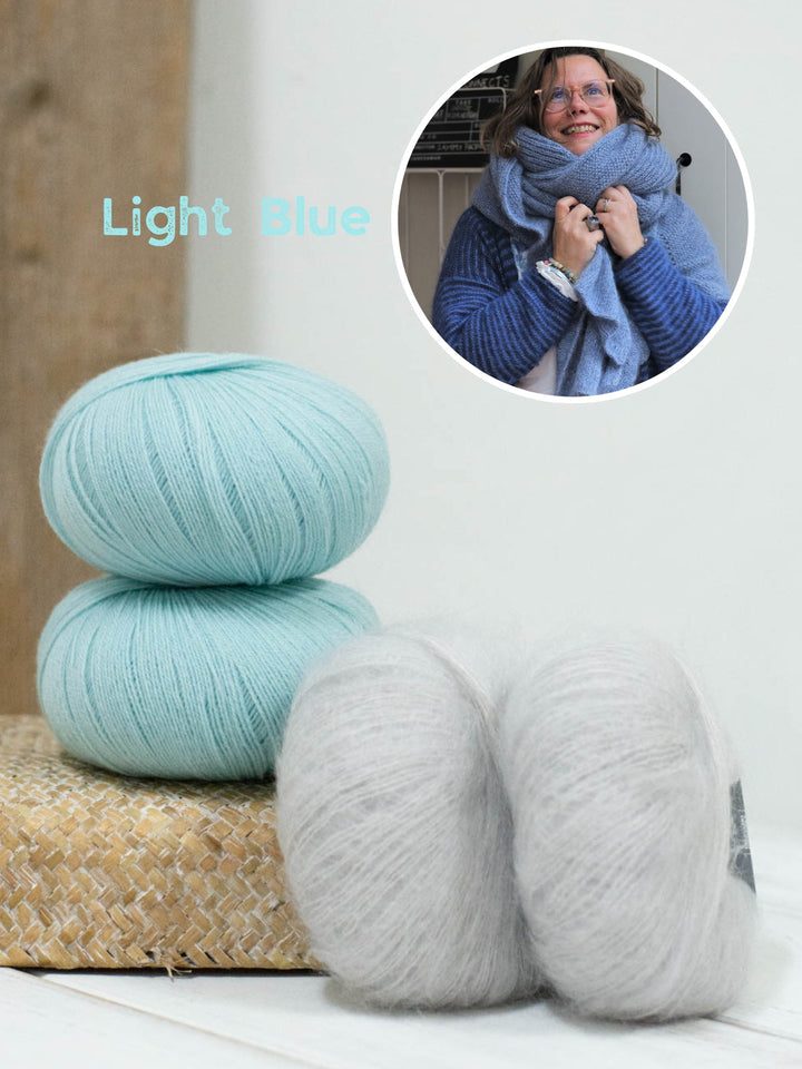 Strickpaket 'Kolding' Schal Chris Berlin