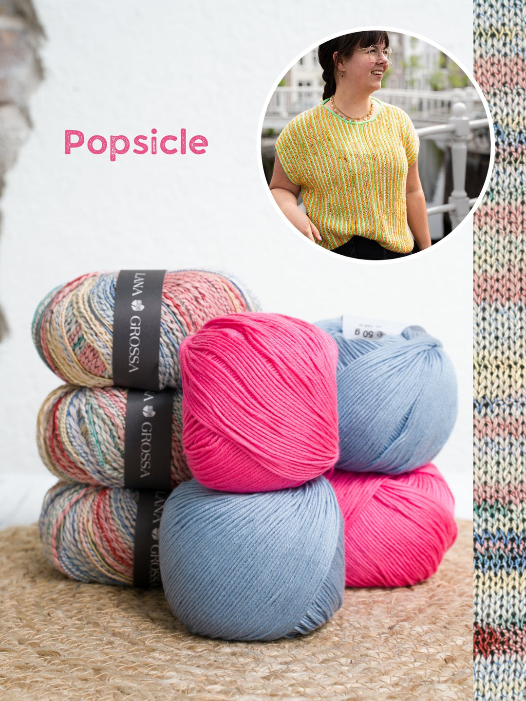 Strickpaket Rippenshirt Torto Glamcot