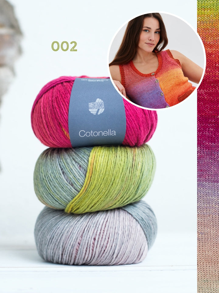 Strickpaket Cotonella Weste