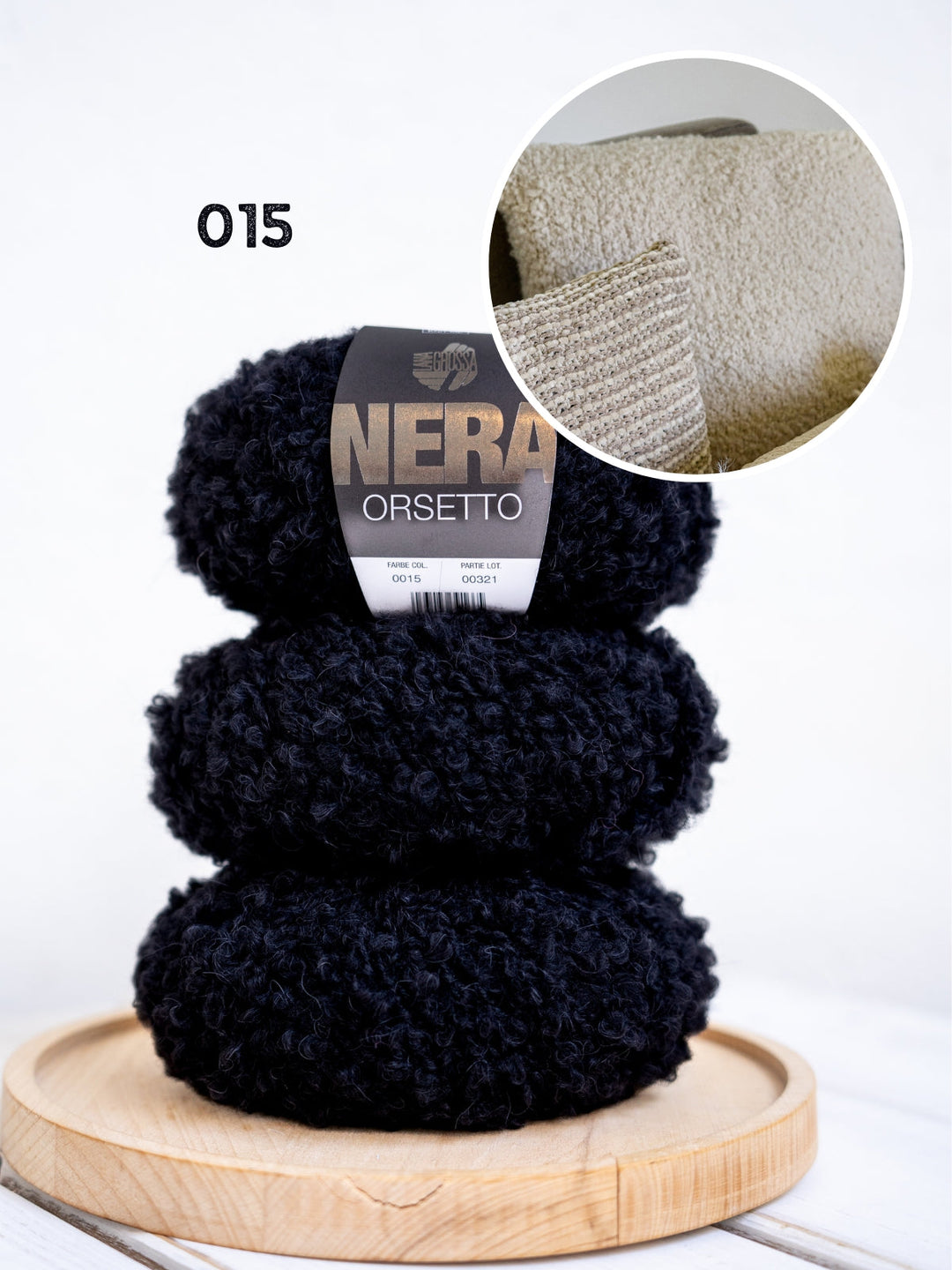 Strickpaket Orsetto Kissenhüllen