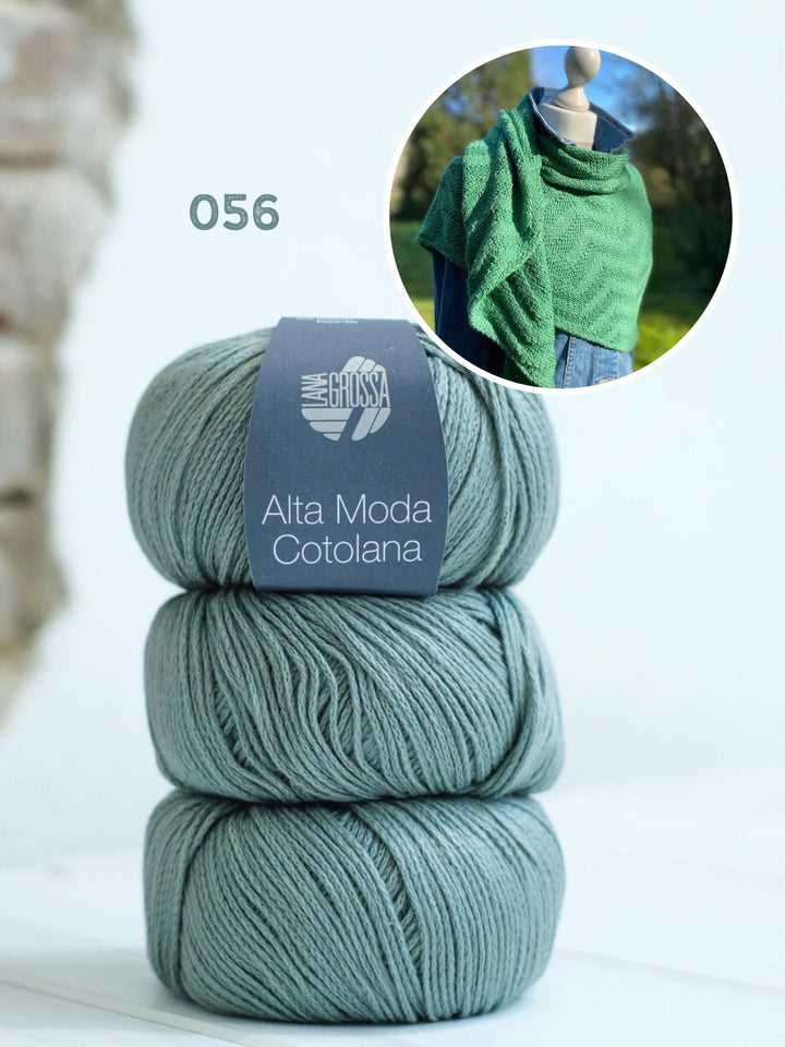 Strickpaket Lizas Tuch Swinging Lines