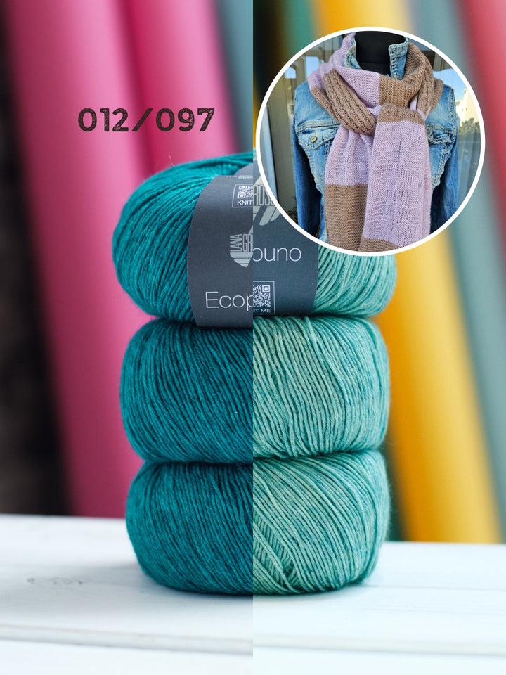 Strickpaket Lizas Cashmere Scarf - Ecopuno