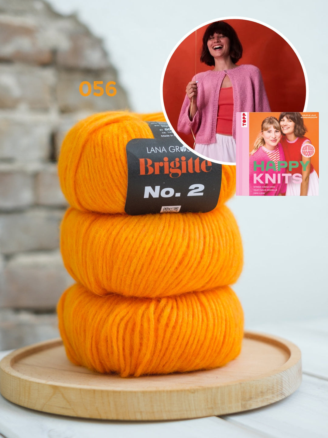 Strickpaket Raglanjacke Frida - Happy Knits