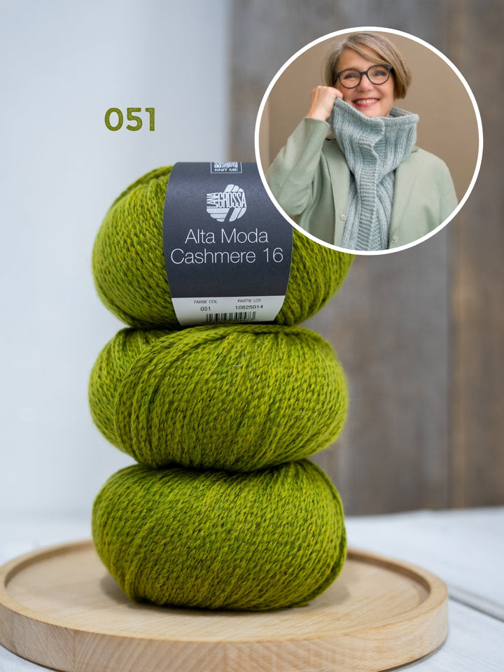 Strickpaket Offener Loop-Schal – Tanja Steinbach