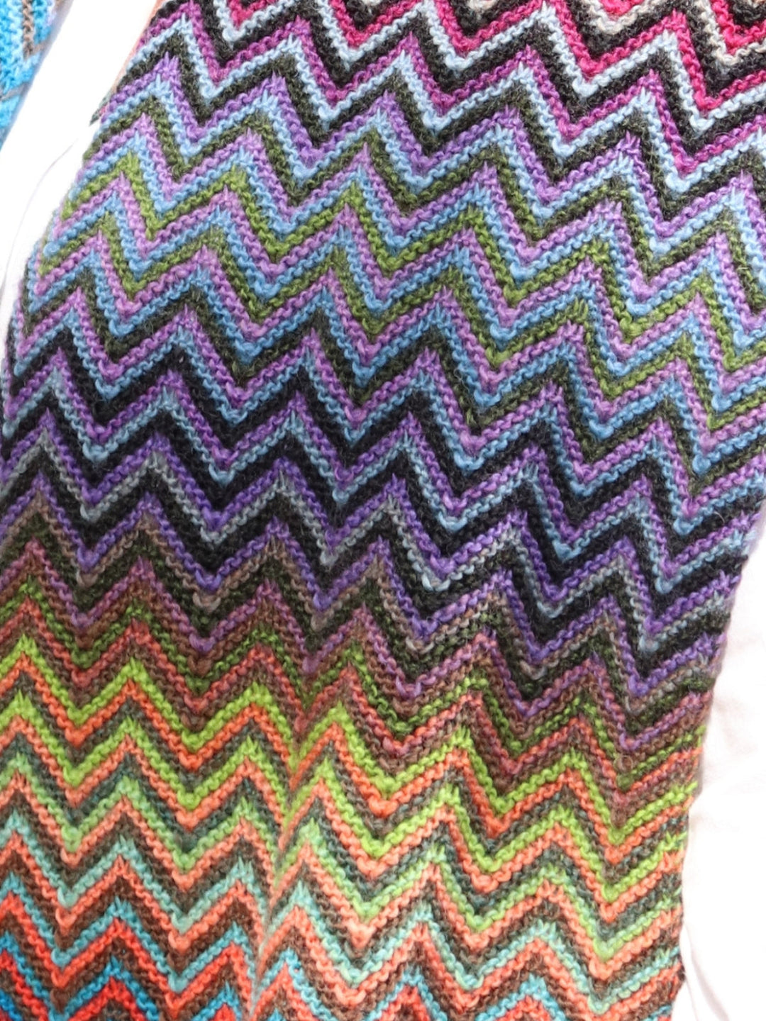 Strickpaket Full Color Schal