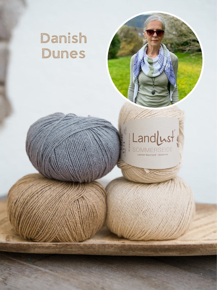 Strickpaket Lizas Tuch Cloudy Beach