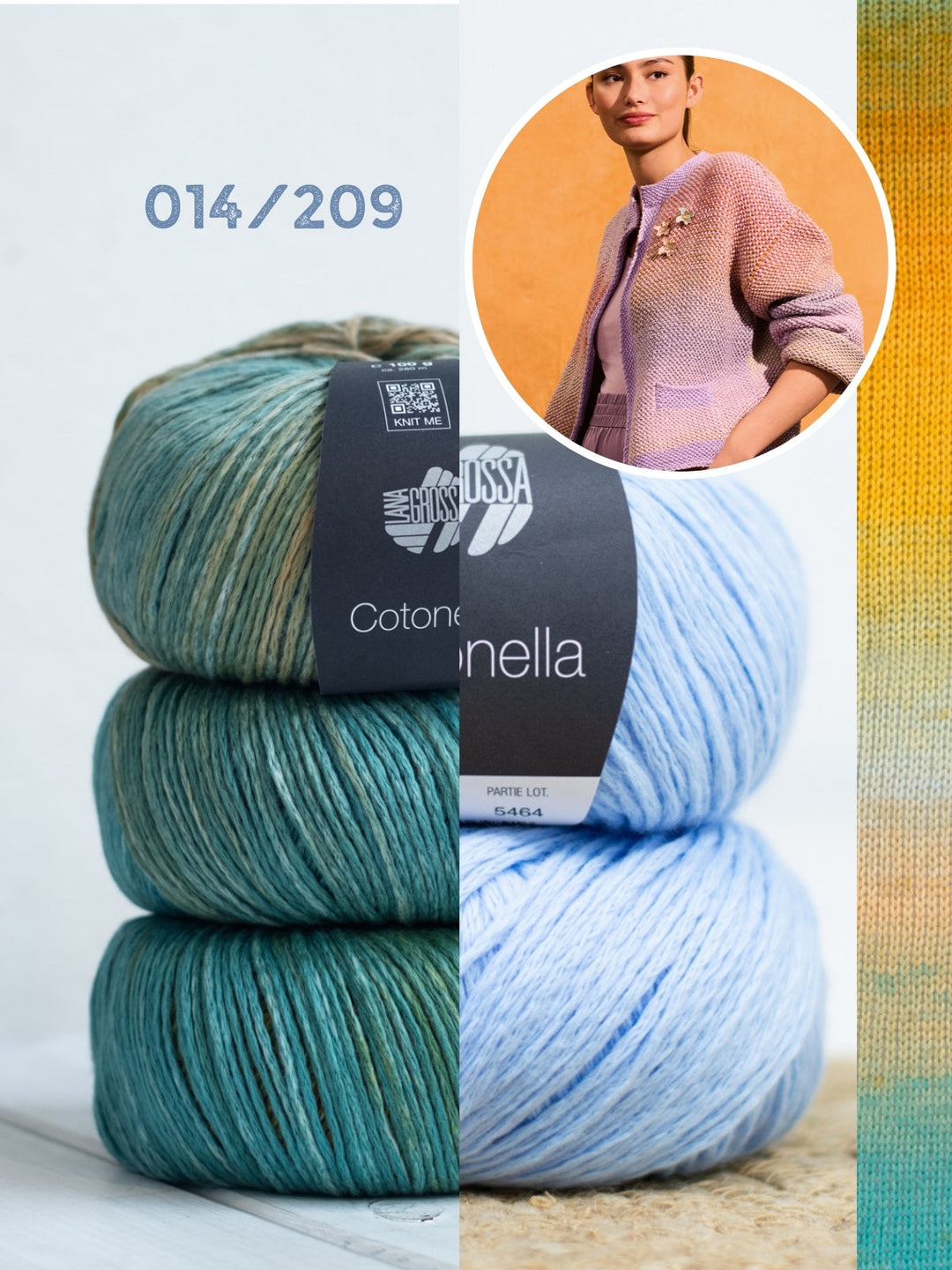 Strickpaket Cotonella Jacke